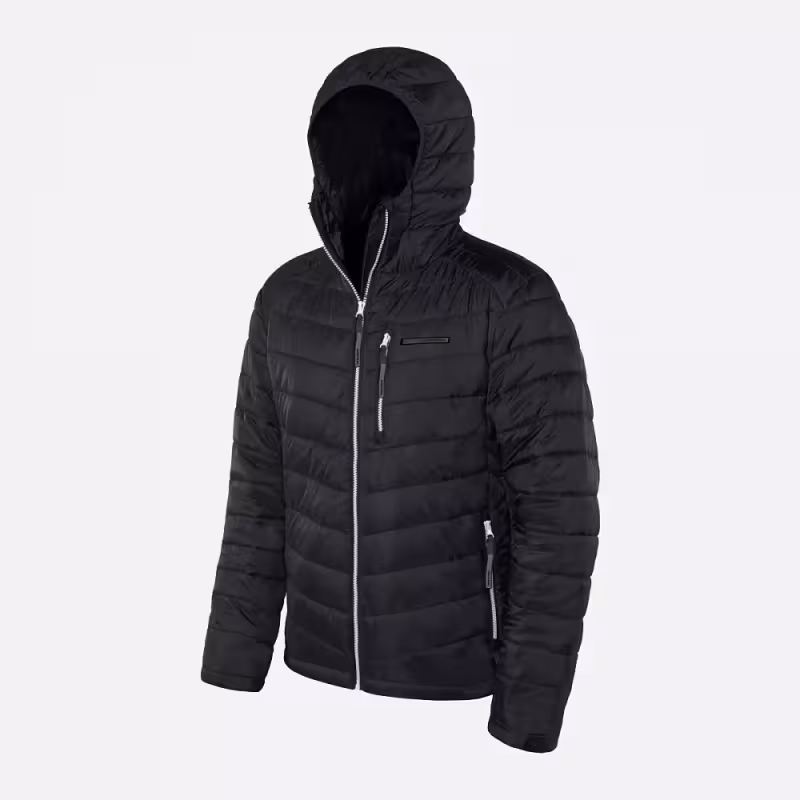 Куртка мужская Finntrail Master Hood 1510 Graphite, ткань Рипстоп, черный, размер 50-52 (L), 175-185 см