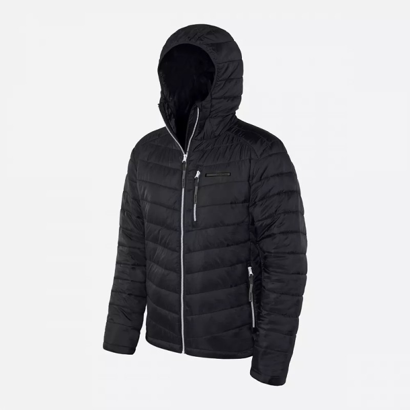 Куртка мужская Finntrail Master Hood 1510 Graphite, ткань Рипстоп, черный, размер 54-56 (XL), 180-190 см