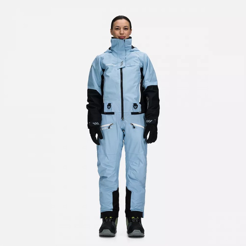 Комбинезон женский Finntrail Rachel 3853 LightBlue, мембрана Hard-Tex, голубой, размер 48-50 (L), 170-180 см