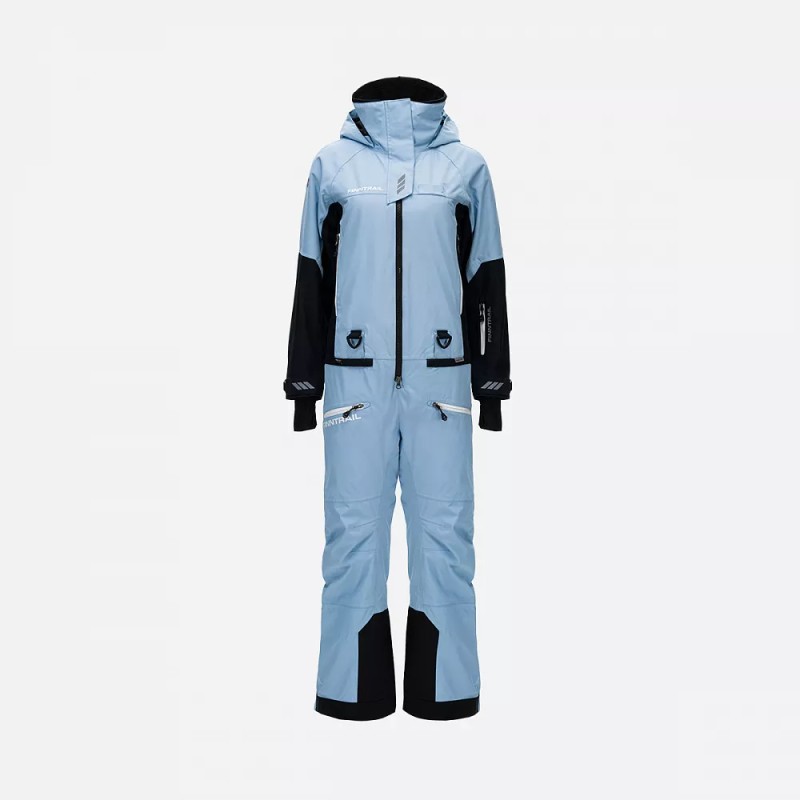 Комбинезон женский Finntrail Rachel 3853 LightBlue, мембрана Hard-Tex, голубой, размер 46-48 (M), 165-175 см