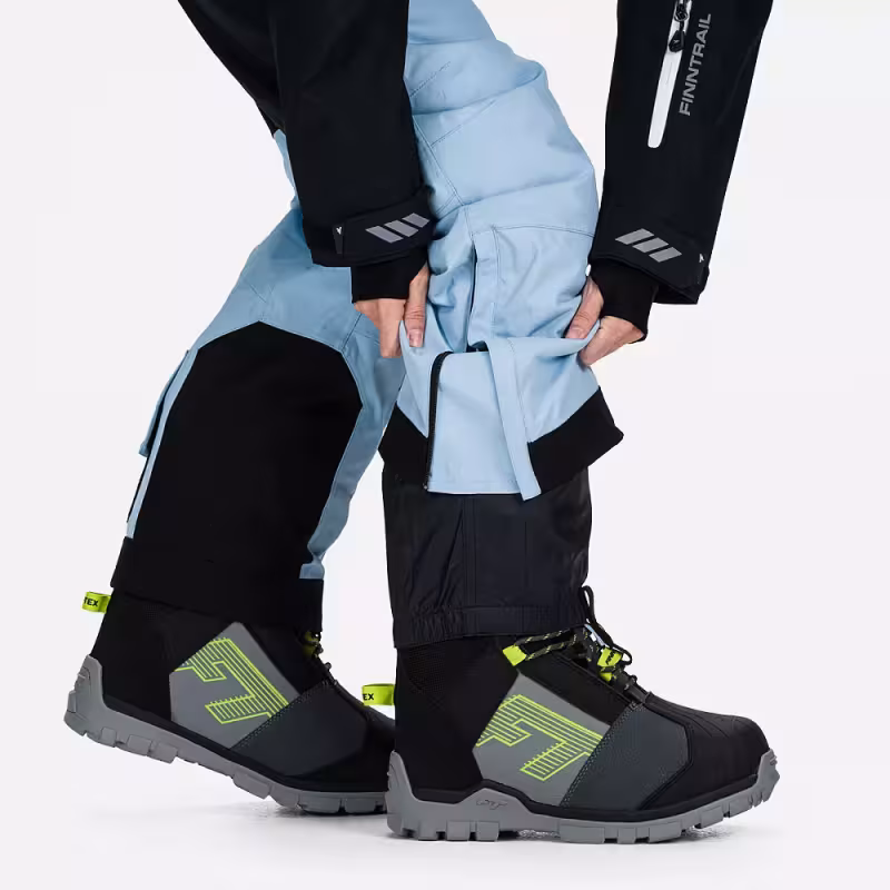 Комбинезон женский Finntrail Rachel 3853 LightBlue, мембрана Hard-Tex, голубой, размер 46-48 (M), 165-175 см