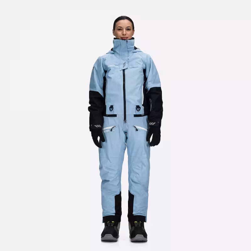 Комбинезон женский Finntrail Rachel 3853 LightBlue, мембрана Hard-Tex, голубой, размер 46-48 (M), 165-175 см