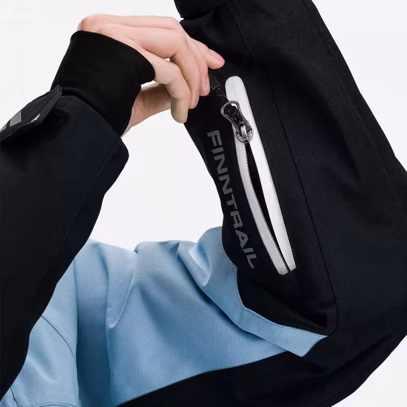 Комбинезон женский Finntrail Rachel 3853 LightBlue, мембрана Hard-Tex, голубой, размер 46-48 (M), 165-175 см