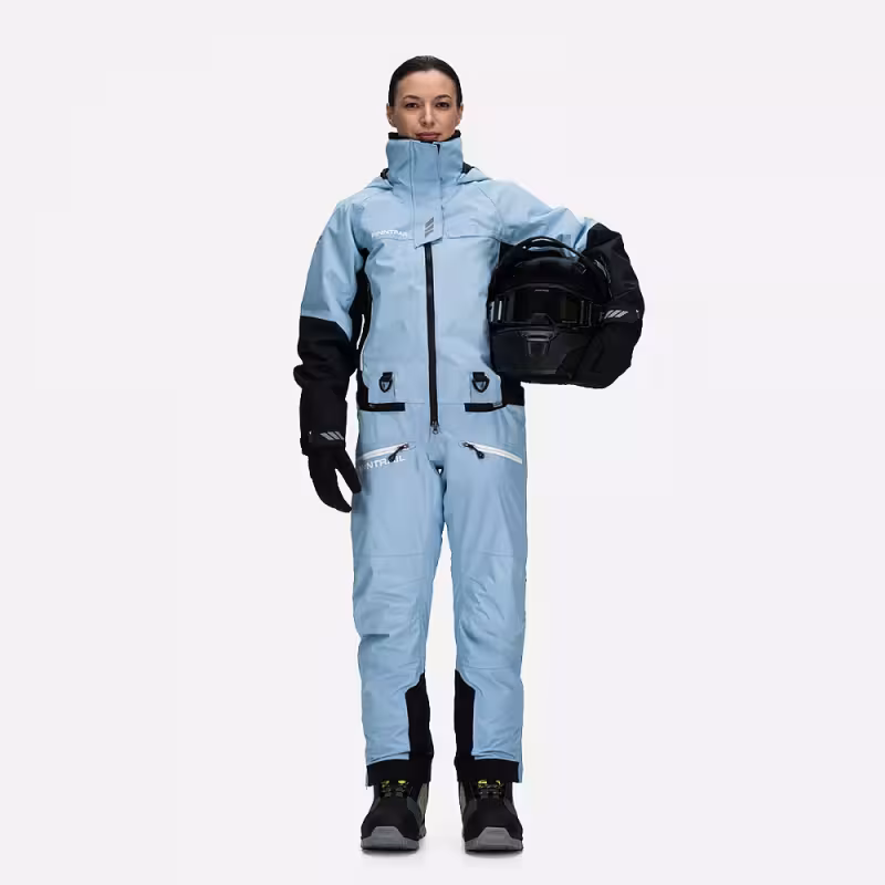 Комбинезон женский Finntrail Rachel 3853 LightBlue, мембрана Hard-Tex, голубой, размер 44-46 (S), 160-170 см