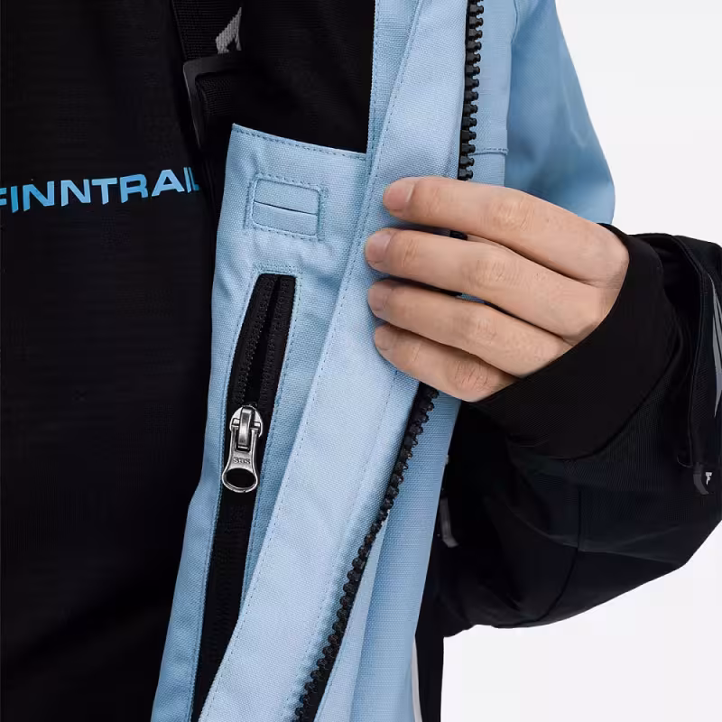 Комбинезон женский Finntrail Rachel 3853 LightBlue, мембрана Hard-Tex, голубой, размер 44-46 (S), 160-170 см