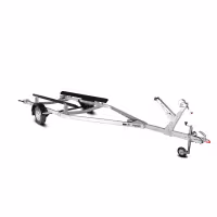 Прицеп лодочный двухосный Спутник Aqua ZN 65, с опорным колесом