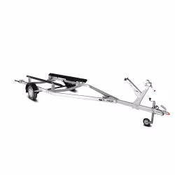 Прицеп лодочный двухосный Спутник Aqua ZN 65, с опорным колесом