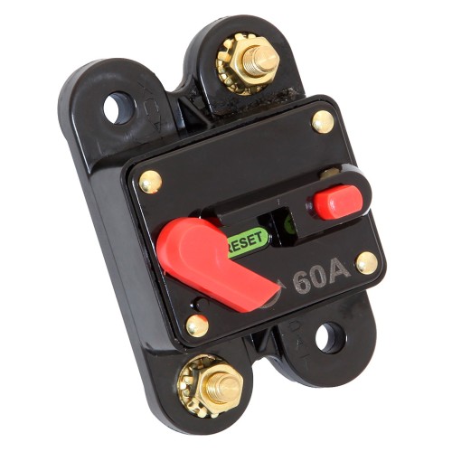 Предохранитель автоматический влагозащищенный 60А, с задержкой срабатывания