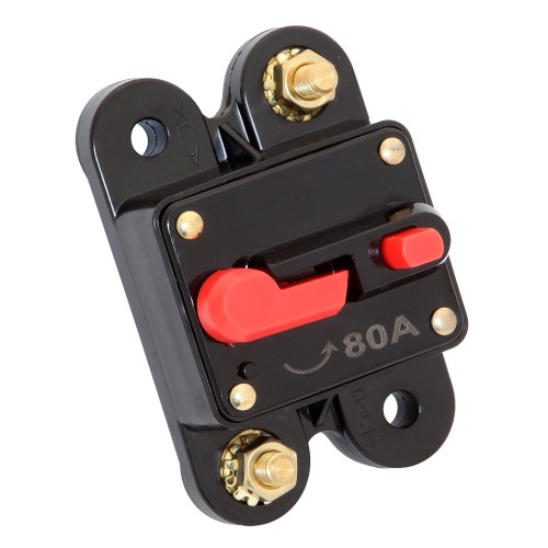 Предохранитель автоматический влагозащищенный 80А, с задержкой срабатывания