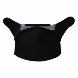 Маска-отсекатель дыхания (дефлектор) для мотошлема FXR Helium black