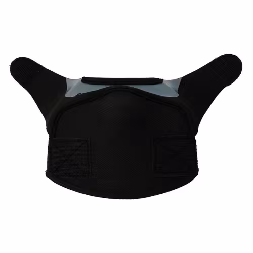 Маска-отсекатель дыхания (дефлектор) для мотошлема FXR Helium black