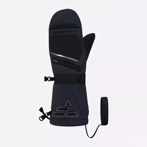 Рукавицы Finntrail Nordic 2942 Graphite, мембрана Hard-Tex, черный, размер M