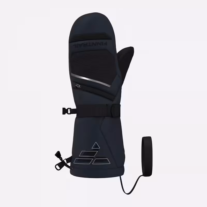 Рукавицы Finntrail Nordic 2942 Graphite, мембрана Hard-Tex, черный, размер M