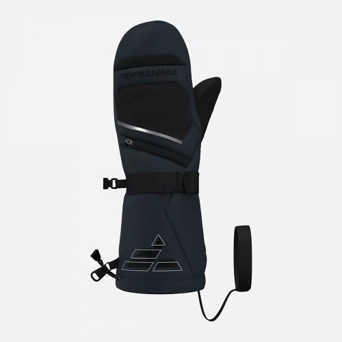Рукавицы Finntrail Nordic 2942 Graphite, мембрана Hard-Tex, черный, размер XL