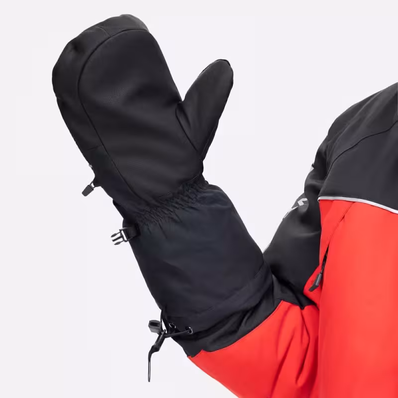 Рукавицы Finntrail Nordic 2942 Graphite, мембрана Hard-Tex, черный, размер XL