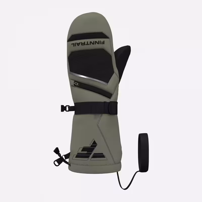 Рукавицы Finntrail Nordic 2942 Khaki, мембрана Hard-Tex, хаки, размер L