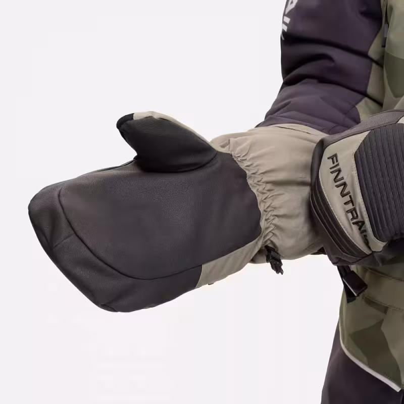 Рукавицы Finntrail Nordic 2942 Khaki, мембрана Hard-Tex, хаки, размер XL