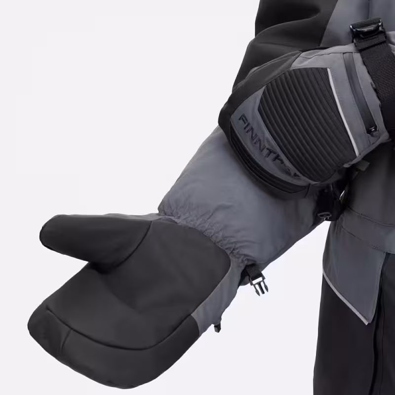 Рукавицы Finntrail Nordic 2942 MiddleGrey, мембрана Hard-Tex, серый, размер L