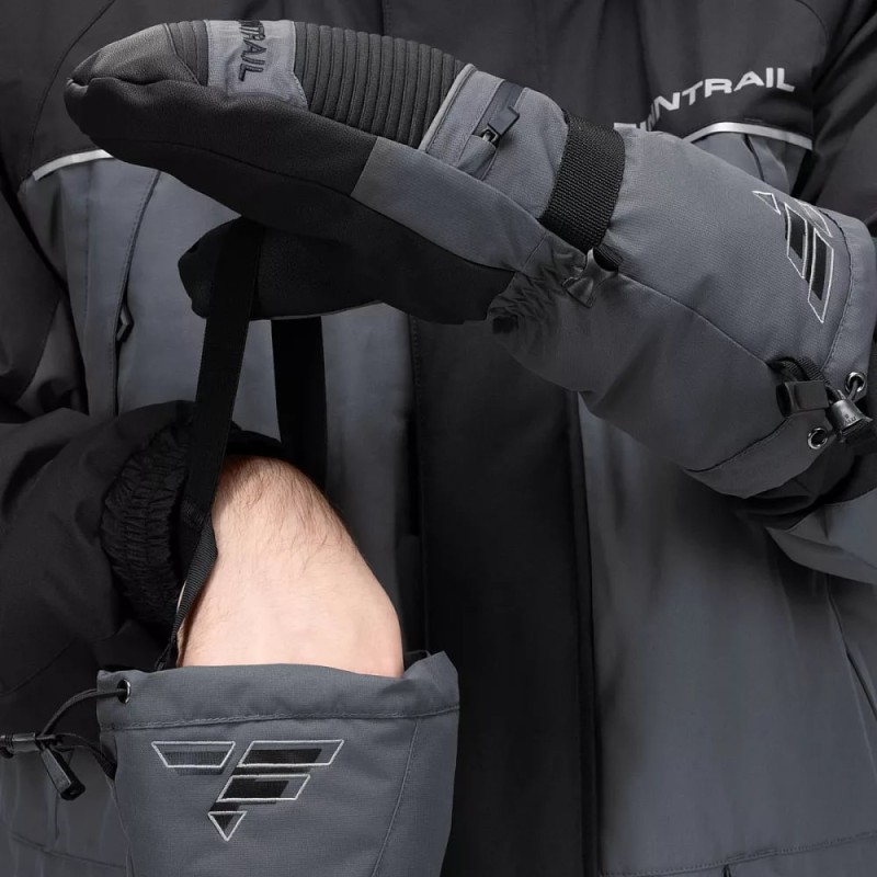 Рукавицы Finntrail Nordic 2942 MiddleGrey, мембрана Hard-Tex, серый, размер XL
