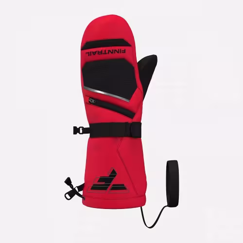 Рукавицы Finntrail Nordic 2942 Red, мембрана Hard-Tex, красный, размер L