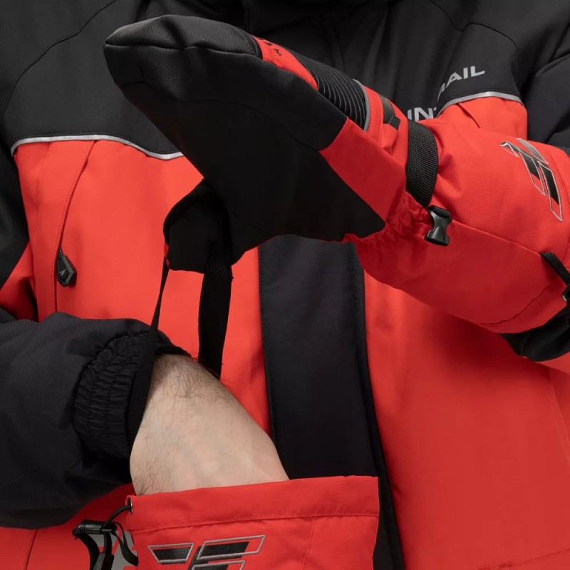 Рукавицы Finntrail Nordic 2942 Red, мембрана Hard-Tex, красный, размер XL