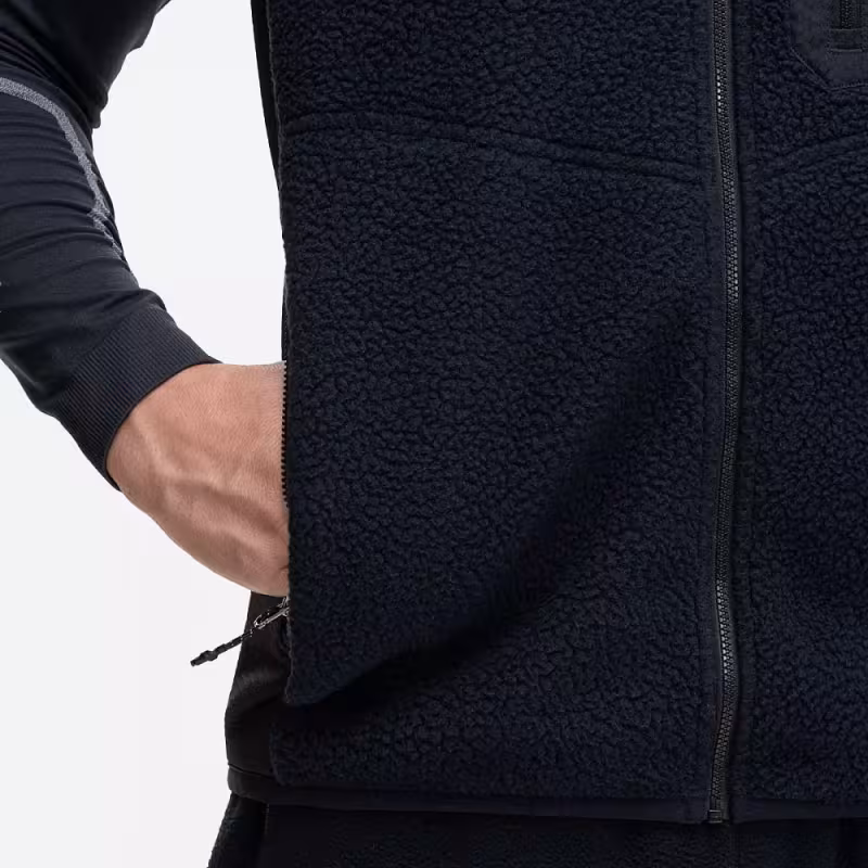 Жилет мужской Finntrail Teddy 1404 Graphite, ткань Флис, черный, размер L