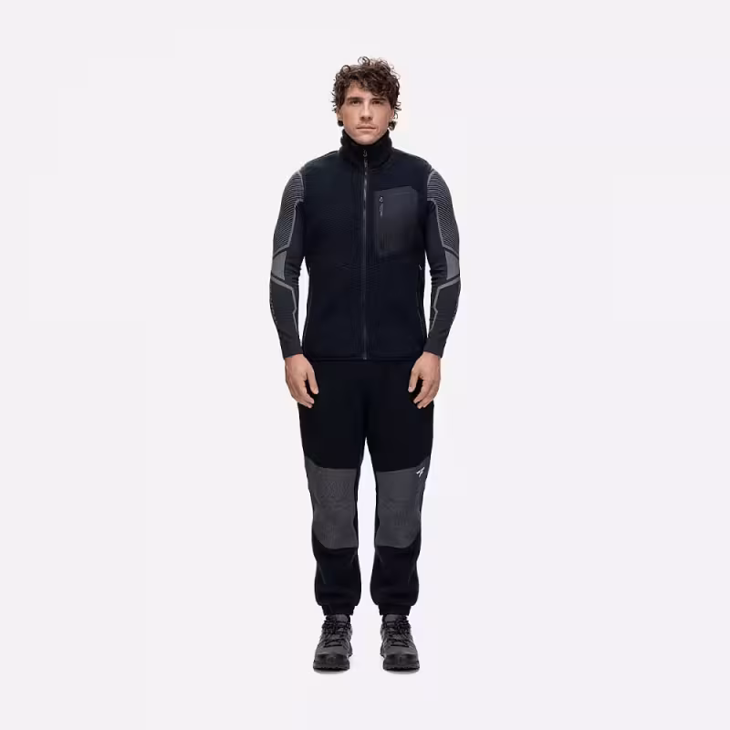 Жилет мужской Finntrail Teddy 1404 Graphite, ткань Флис, черный, размер S