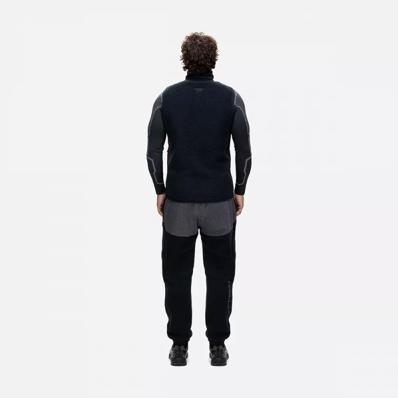 Жилет мужской Finntrail Teddy 1404 Graphite, ткань Флис, черный, размер S