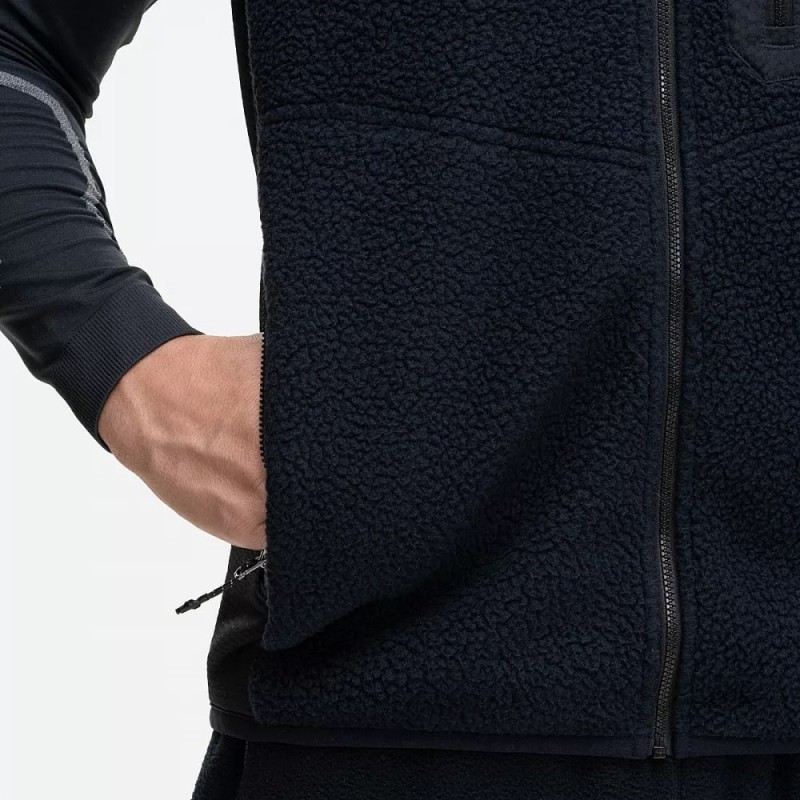 Жилет мужской Finntrail Teddy 1404 Graphite, ткань  Флис, черный, размер XXL