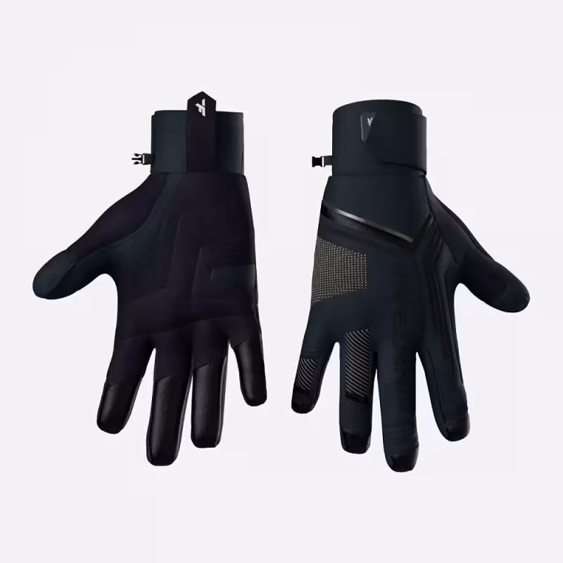 Мотоперчатки Finntrail Impact 2712 Graphite, мембрана Hipora, черный, размер L