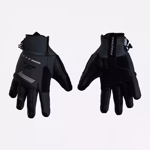 Мотоперчатки Finntrail  GT 2791 Graphite, мембрана Hipora, черный, размер L