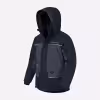 Костюм мужской Finntrail Nordy 3757 MiddleGrey, мембрана Hard-Tex, черный, размер 50-52 (L), 175-185 см