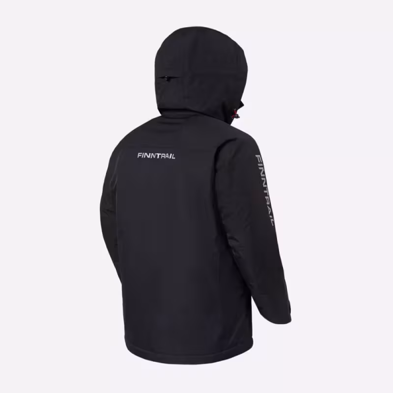 Куртка мужская Finntrail Tournament Insulated 3444 Graphite, мембрана Toray, черный, размер 50-52 (L), 175-185 см