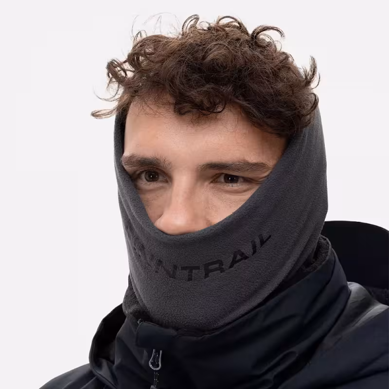 Шарф-бафф Finntrail TubePro 9811 Graphite, флис, черный, размер универсальный
