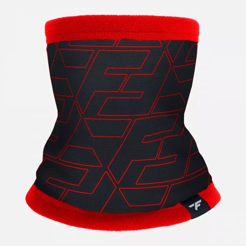 Шарф-бафф Finntrail TubePro 9811 GraphiteRed, флис, черный/красный, размер универсальный