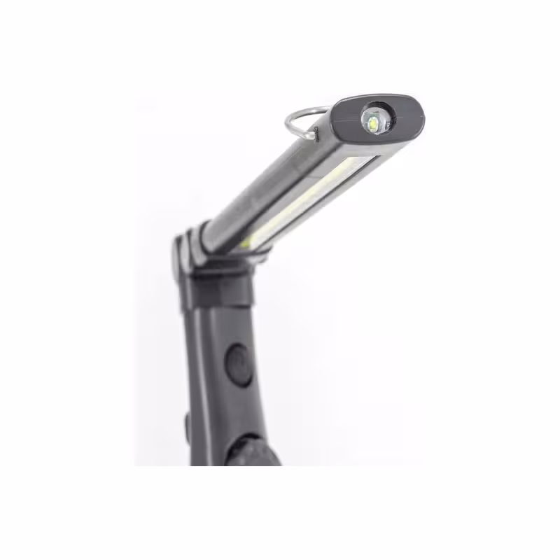 Фонарь Яркий луч Optimus Accu Click диммирование COB max.400лм +SMD 60лм