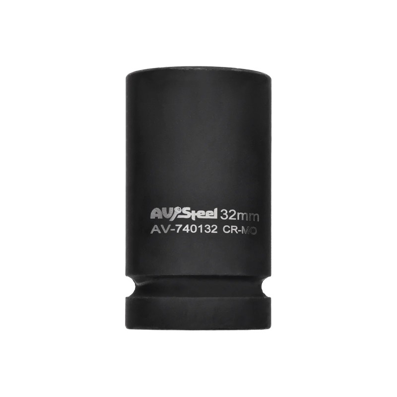 Головка торцевая AV Steel AV-740132, 6- гранная, 32 мм, 1