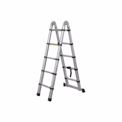 Лестница Новая Высота 2311207ТЛ двухсекционная алюминиевая, 4.4 м, 2х7 ступеней