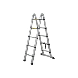 Лестница Новая Высота 2311207ТЛ двухсекционная алюминиевая, 4.4 м, 2х7 ступеней