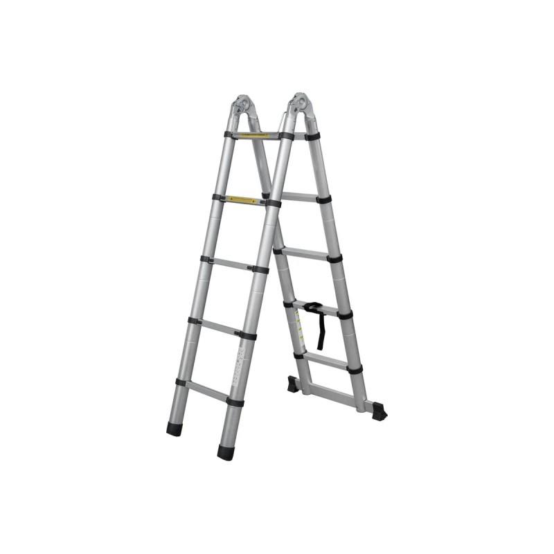 Лестница Новая Высота 2311207ТЛ двухсекционная алюминиевая, 4.4 м, 2х7 ступеней