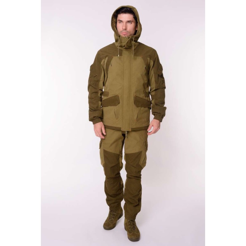 Куртка мужская Triton Gear Gorka Pro -5, ткань Venandi, хаки, размер 48-50, 170-176 см