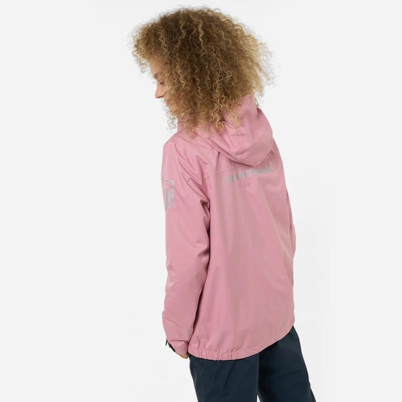 Куртка женская Finnrail Outdoor Suit 3455 Powder, мембрана Hard-Tex, розовый, размер S, 160-170 см