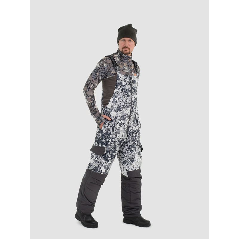 Полукомбинезон мужской Triton Gear Strong -40 ПК, ткань Алова, белый, размер 44-46, 170-176 см