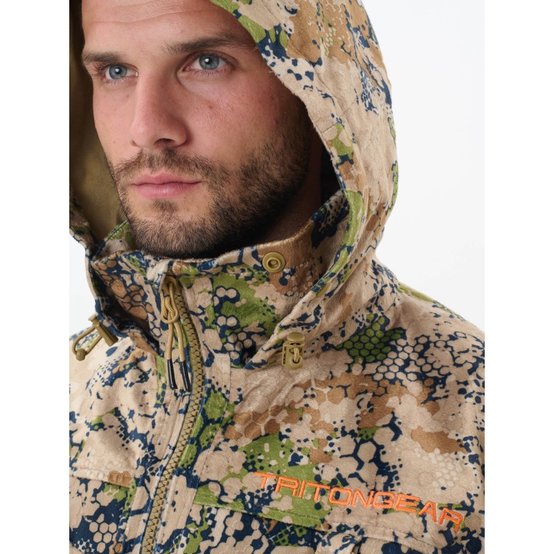 Костюм мужской Triton Gear Craft Pro -5, ткань Вилтекс, Forest green, зеленый, размер 56-58, 170-176 см