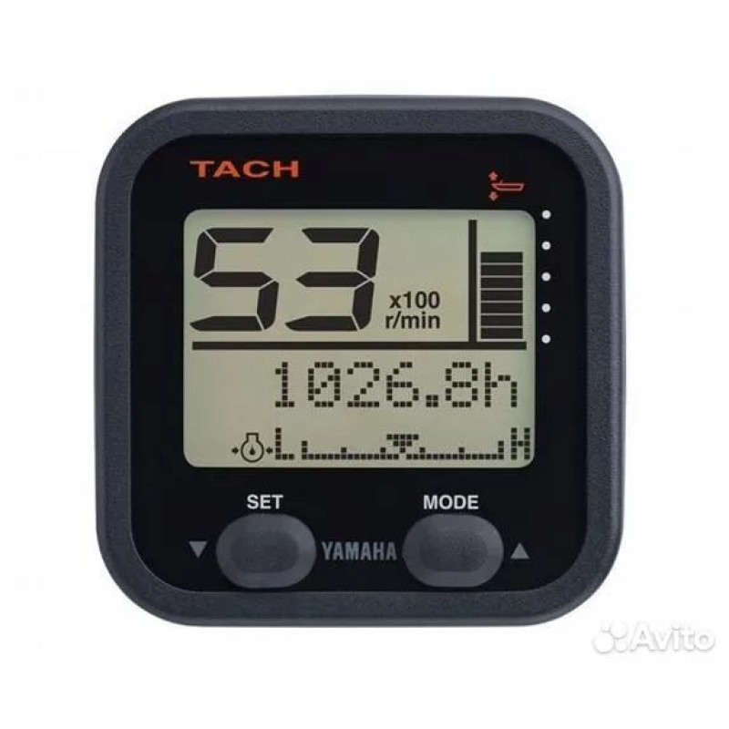 Тахометр цифровой Yamaha 6Y8 с регулировкой оборотов