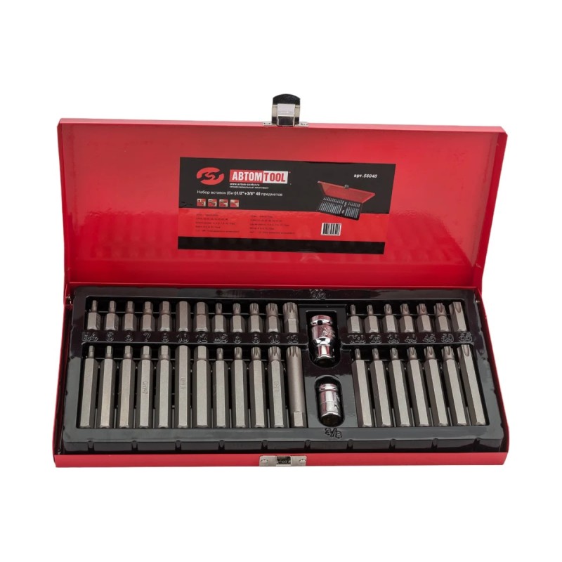 Набор бит АвтомTool 56040, 40 предметов