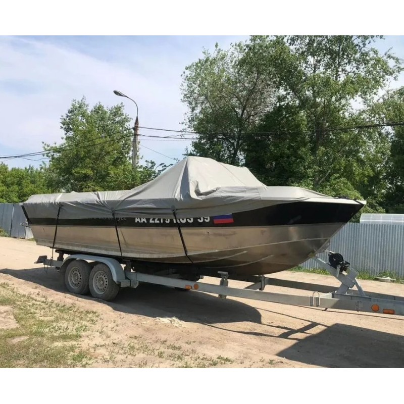 Лодка алюминиевая NorthSilver Pro 675 Jet в комплекте со стационарным мотором Mercury Optimax Sport Jet