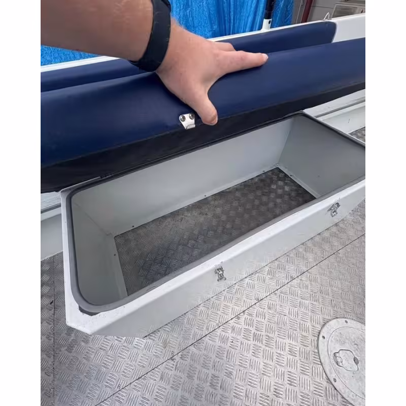 Лодка алюминиевая NorthSilver Pro 675 Jet в комплекте со стационарным мотором Mercury Optimax Sport Jet