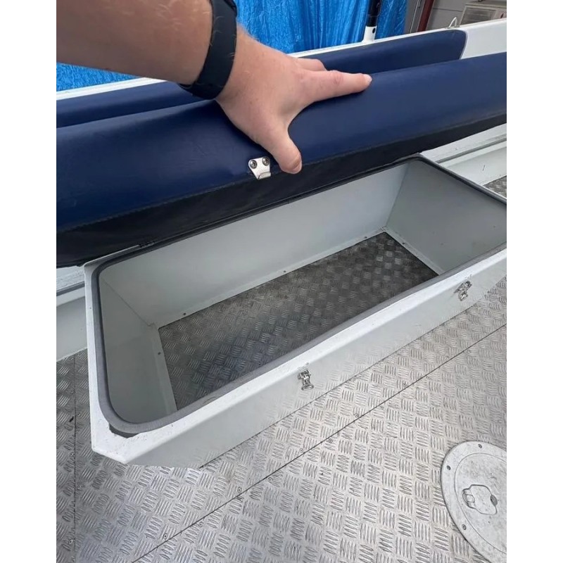 Лодка алюминиевая NorthSilver Pro 675 Jet в комплекте со стационарным мотором Mercury Optimax Sport Jet