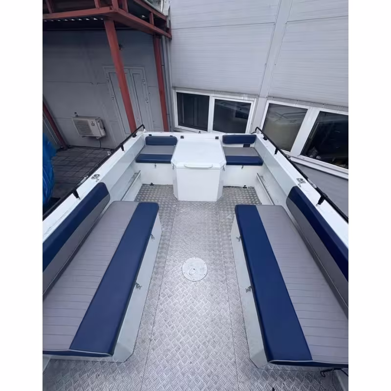 Лодка алюминиевая NorthSilver Pro 675 Jet в комплекте со стационарным мотором Mercury Optimax Sport Jet